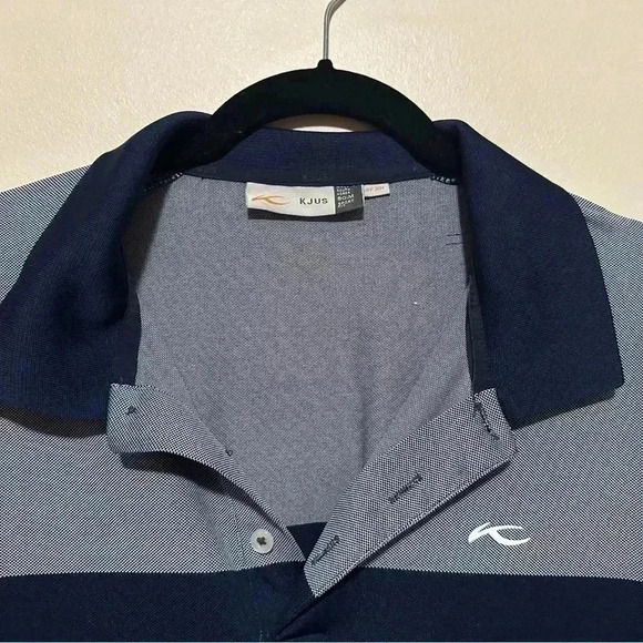 Kjus Men's Luan Color Block Polo - Size Medium - Picture 3 of 6